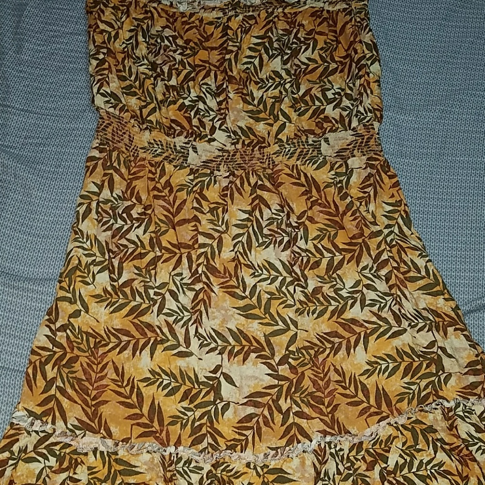 Strapless dress
